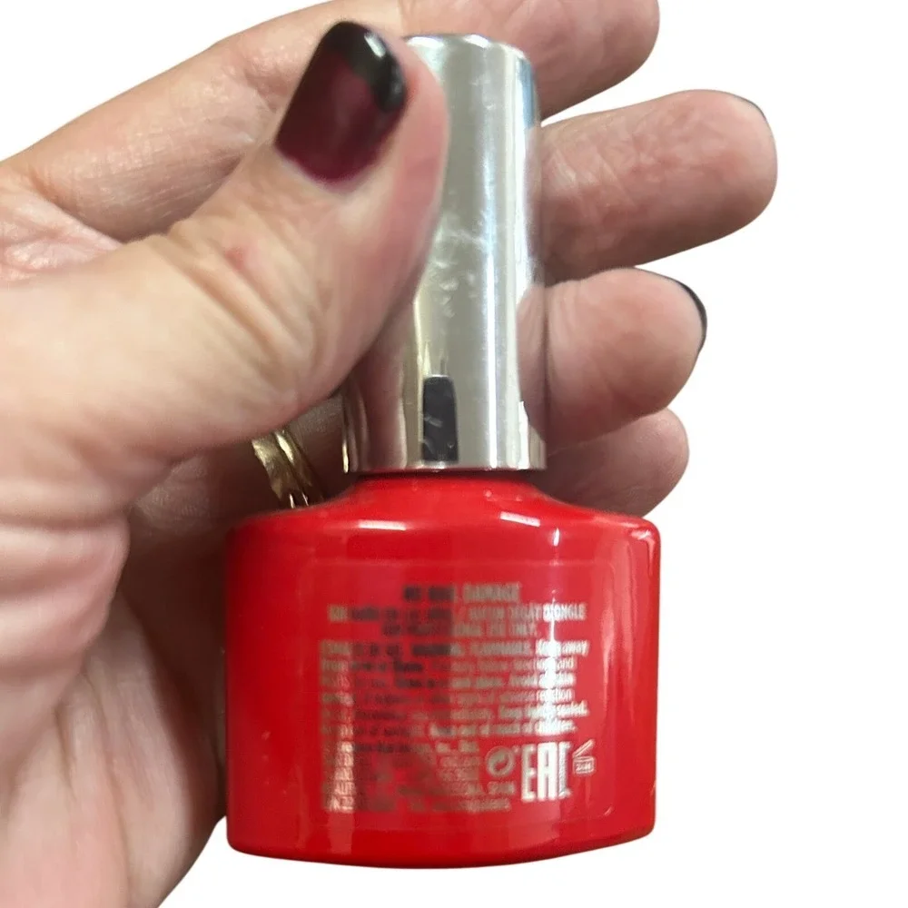 CND Liberte #303 Shellac Luxe Gel Polish 12.5mL Red Glossy Professional Manicure - Picture 2 of 8
